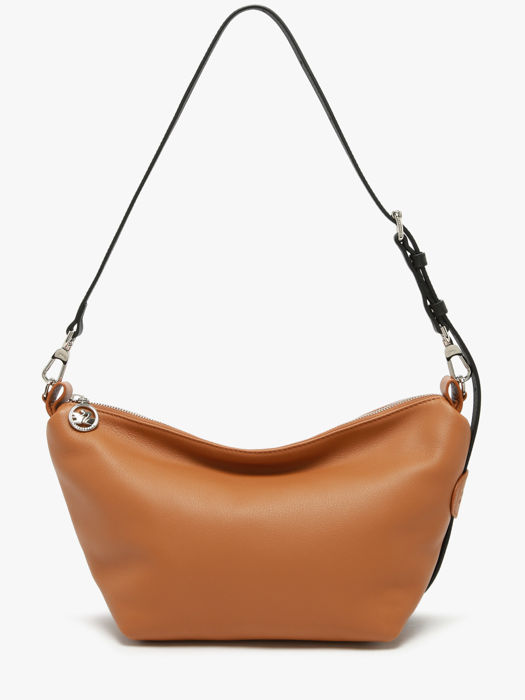 Longchamp Besace longchamp cuir Cross bodytas Bruin