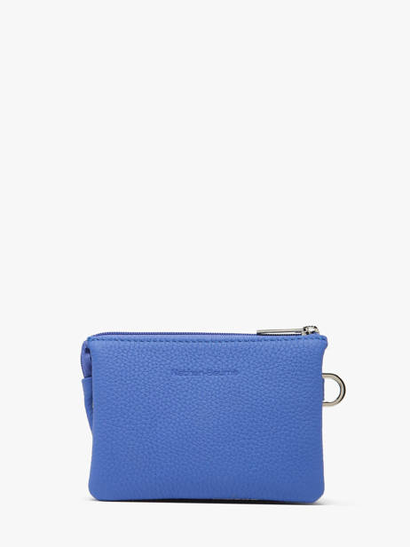 Portemonnee 2 Compartimenten Leder Nathan baume Blauw original n 302N ander zicht 2