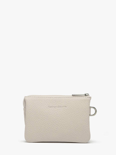 Portemonnee 2 Compartimenten Original N Leder Nathan baume Beige original n 302N ander zicht 2