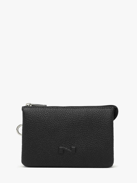 Etui 2 Compartimenten Original N Leder Nathan baume Zwart original n 283N