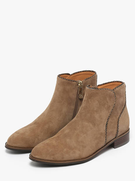 Stadsschoenen Uit Leder Mam'zelle Beige women CSIRL61 ander zicht 1
