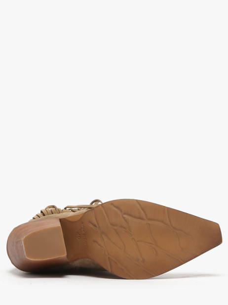 Santiago Laarzen Uit Leder Metisse Beige women XD2125 ander zicht 4