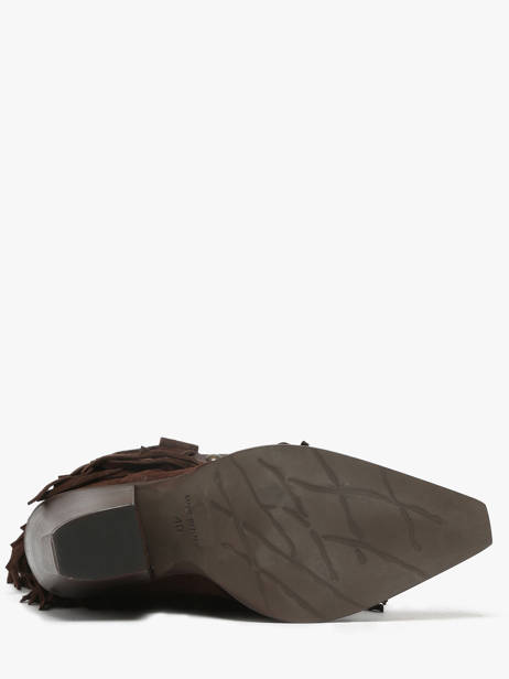 Santiago Laarzen Uit Leder Metisse Bruin women XD2128 ander zicht 4