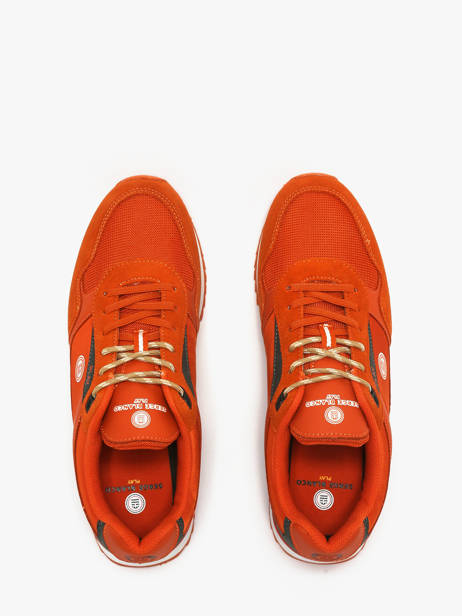 Sneakers Chamonix Serge blanco Oranje men CHA1914P ander zicht 3