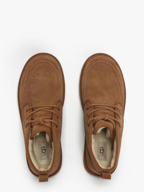 Enkellaarzen Uit Leder Ugg Bruin men 1121645 ander zicht 3