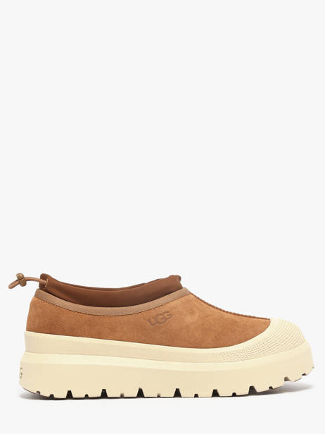 Pantoffels Uit Leder Ugg Bruin men 1144096