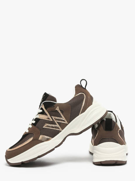 Sneakers Vanessa wu Bruin women BK2811CH ander zicht 2
