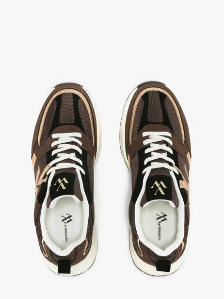 Sneakers Vanessa wu Bruin women BK2811CH ander zicht 3