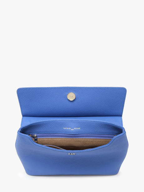Cross Body Tas Clarita Leder Nathan baume Blauw nathan 18 ander zicht 3