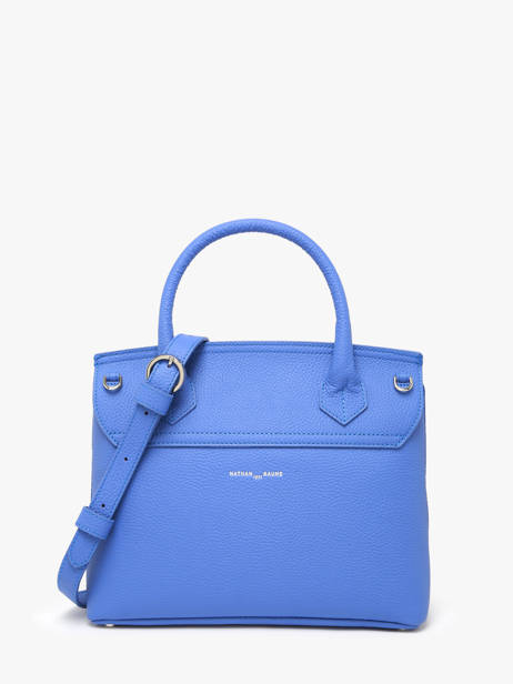 Cross Body Tas Clarita Leder Nathan baume Blauw nathan 18 ander zicht 4