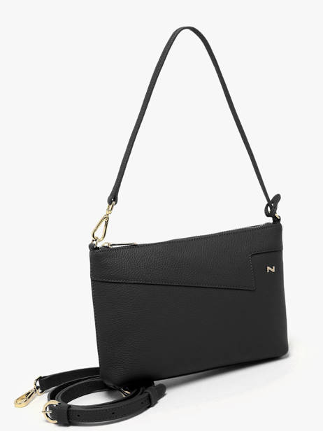 Cross Body Tas Palma Leder Nathan baume Zwart nathan 27 ander zicht 2