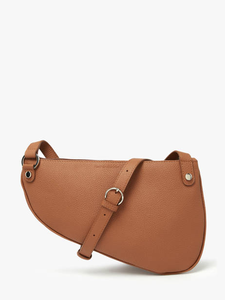 Cross Body Tas Large City Perle Leder Nathan baume Bruin n city 1 ander zicht 4
