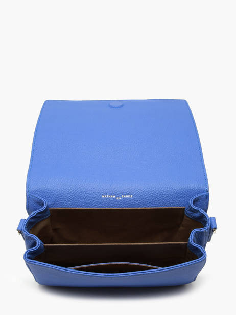 Cross Body Tas Rotterdam Leder Nathan baume Blauw mondrian 3 ander zicht 3