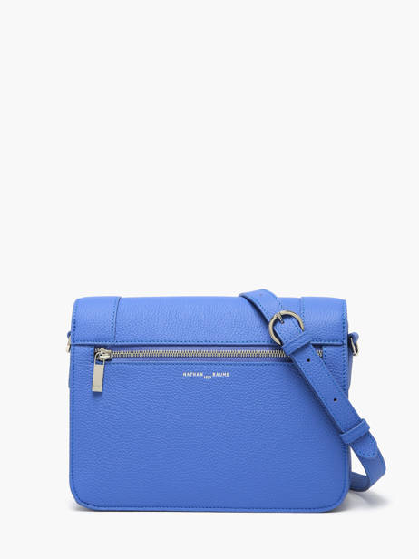Cross Body Tas Rotterdam Leder Nathan baume Blauw mondrian 3 ander zicht 4