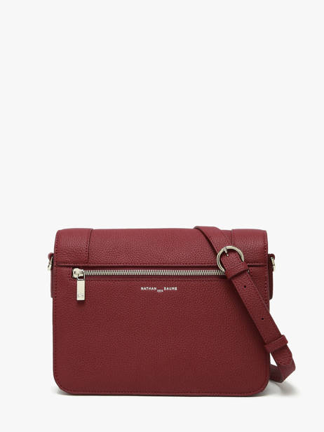 Cross Body Tas Rotterdam Leder Nathan baume Rood mondrian 3 ander zicht 4