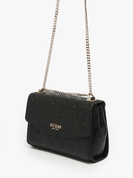 Cross Body Tas Phoebe Gerecycleerd Polyester Guess Zwart phoebe PD966521 ander zicht 2