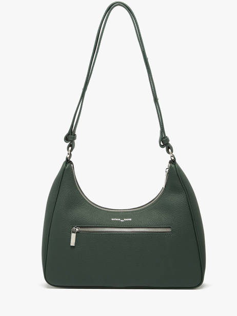 Schoudertas Manaus Leder Nathan baume Groen brasil 2 ander zicht 4