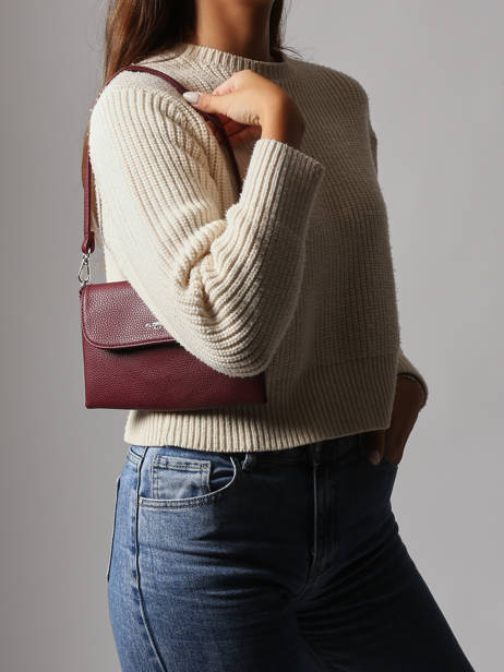 Cross Body Tas Grained Miniprix Rood grained H9158 ander zicht 1