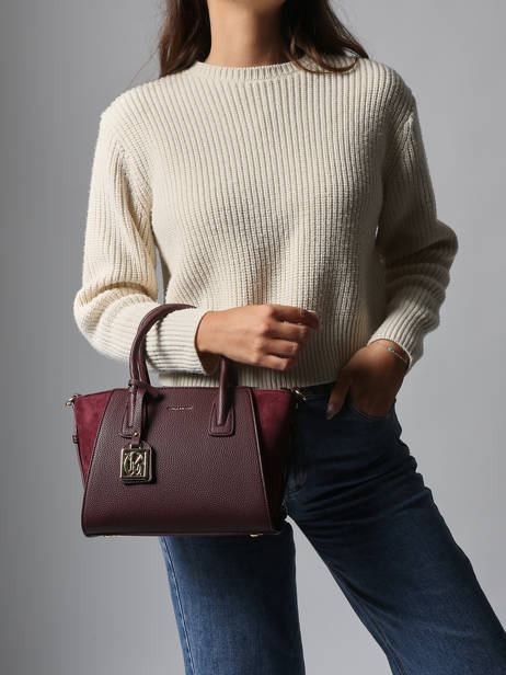 Cross Body Tas Grained Miniprix Rood grained R2004 ander zicht 1