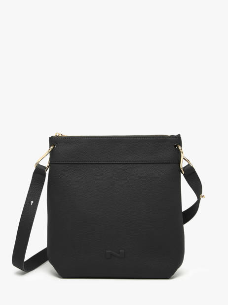 Cross Body Tas Tiki Mini Leder Nathan baume Zwart victoria N1910586