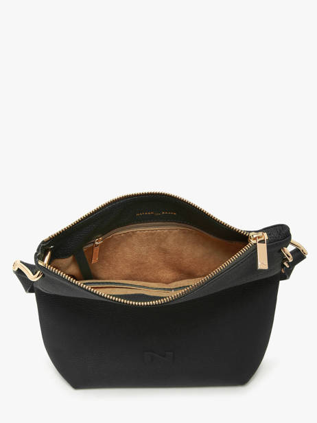 Cross Body Tas Tiki Mini Leder Nathan baume Zwart victoria N1910586 ander zicht 3