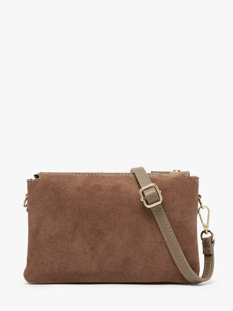 Cross Body Tas Velvet Caviar Milano Bruin velvet caviar VC24117 ander zicht 3
