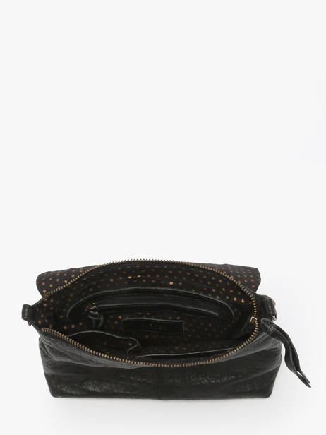Cross Body Tas Felizia Leder Pieces Zwart felizia 17116820 ander zicht 3