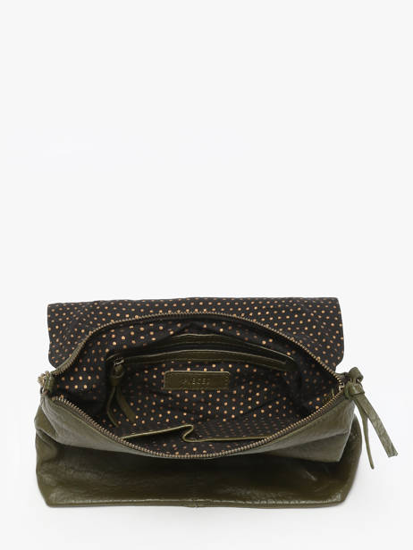 Cross Body Tas Felizia Leder Pieces Groen felizia 17116819 ander zicht 2
