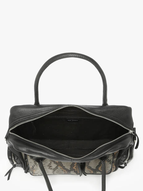 Handtassen Python Leder Paul marius Zwart python DANDP90S ander zicht 2