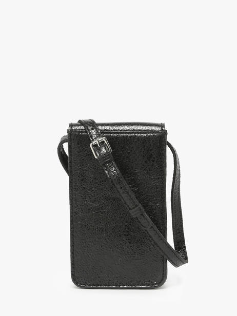Cross Body Tas Eclipse Leder Paul marius Zwart eclipse TELEPECL ander zicht 3