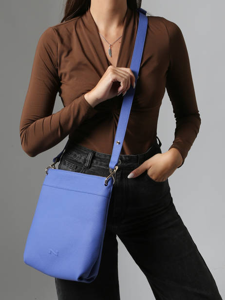 Cross Body Tas Tiki Mini Leder Nathan baume Blauw victoria N1910586 ander zicht 1