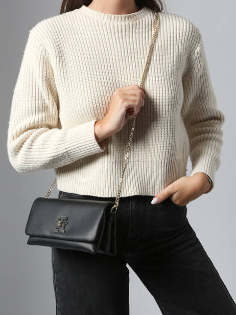 Cross Body Tas Modern Tommy Tommy hilfiger Zwart modern tommy AW17462 ander zicht 1