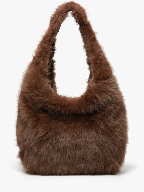 Schoudertas Doudou Bont Le voyage en panier Bruin doudou AHP262 ander zicht 3