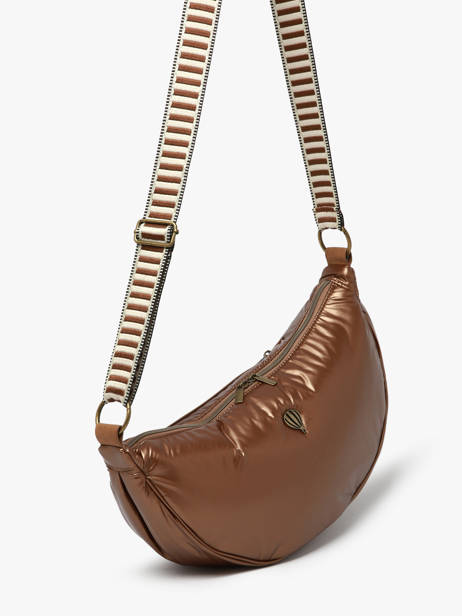 Cross Body Tas Doudoune Le voyage en panier Bruin doudoune AHP230 ander zicht 2
