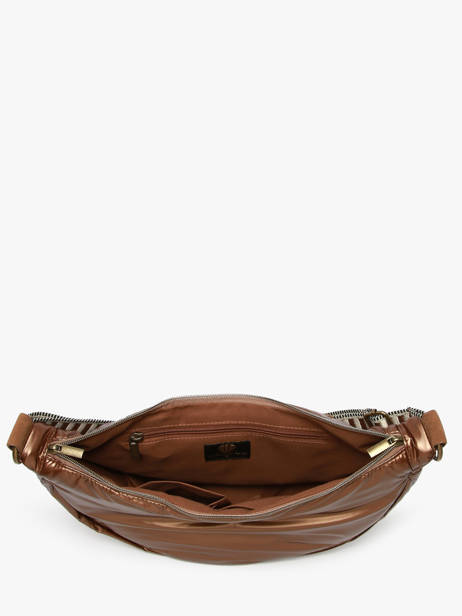 Cross Body Tas Doudoune Le voyage en panier Bruin doudoune AHP230 ander zicht 3