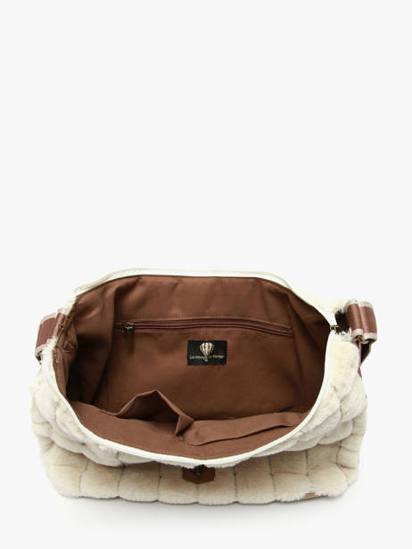 Cross Body Tas Quadri Le voyage en panier Beige quadri AHP272 ander zicht 3