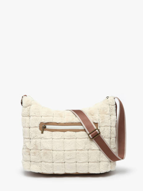 Cross Body Tas Quadri Le voyage en panier Beige quadri AHP272 ander zicht 4