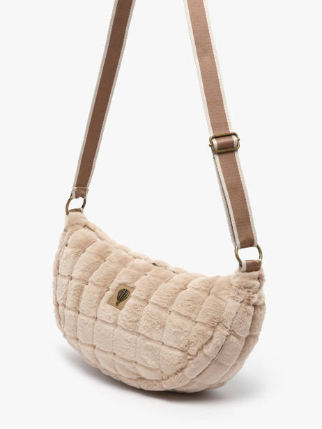 Cross Body Tas Quadri Le voyage en panier Beige quadri AHP269 ander zicht 1