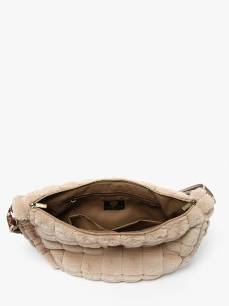 Cross Body Tas Quadri Le voyage en panier Beige quadri AHP269 ander zicht 3