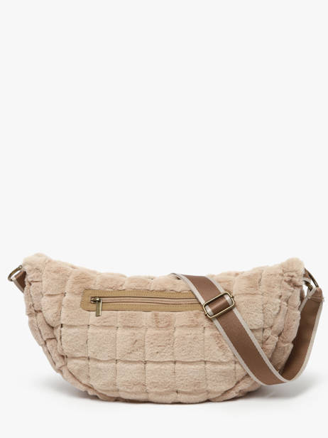 Cross Body Tas Quadri Le voyage en panier Beige quadri AHP269 ander zicht 4