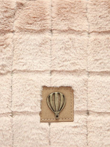 Schoudertas Quadri Le voyage en panier Beige quadri AHP271 ander zicht 2