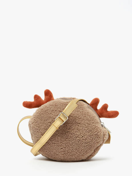 Cross Body Tas Le voyage en panier Bruin kids AHP303 ander zicht 3
