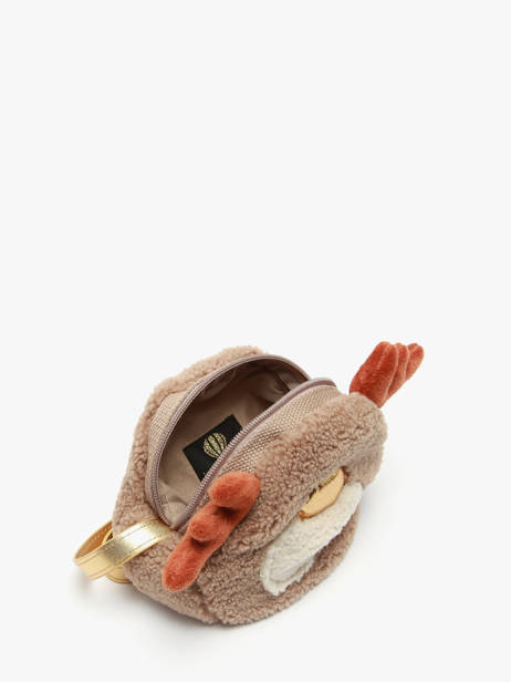 Cross Body Tas Le voyage en panier Bruin kids AHP303 ander zicht 2