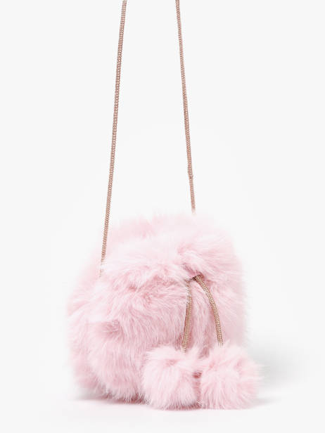 Cross Body Tas Le voyage en panier Roze kids AHP297 ander zicht 1