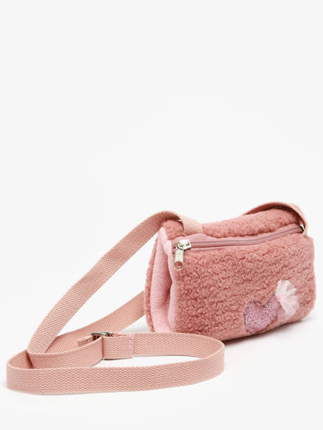 Cross Body Tas Le voyage en panier Roze kids AHP301 ander zicht 1