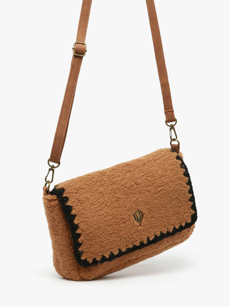 Cross Body Tas Winter Le voyage en panier Bruin winter AHP288 ander zicht 2