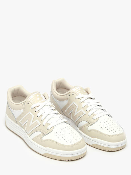 Sneakers Uit Leder New balance Wit boy BB480LBB ander zicht 1