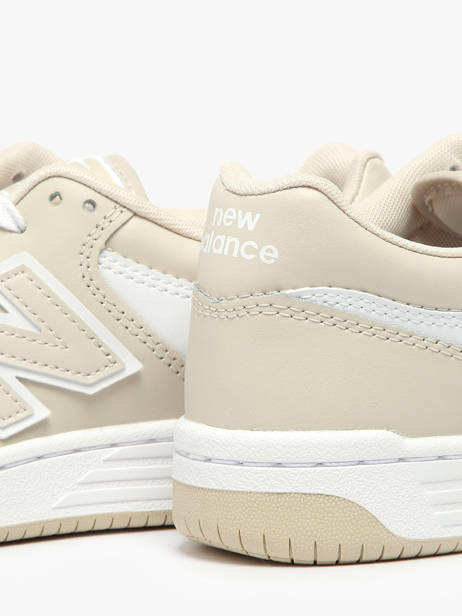 Sneakers Uit Leder New balance Wit boy BB480LBB ander zicht 2