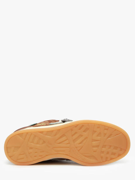 Sneakers Uit Leder Coolway Bruin men 8623711 ander zicht 4