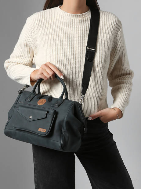 Cross Body Tas Crossbody L Cabaia Blauw crossbody L ander zicht 1